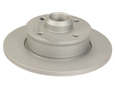 Rear Zimmermann Coated Brake Rotor fits VW Scirocco 1984-1988 54WYWN