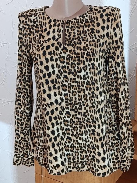 Women Hallhuber Shirt Black Viscose 36 / S / 44