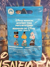 NEW Disney Magical Mystery Pins, Series 30- Headphones Pin Pouch, 1 Pin (random)