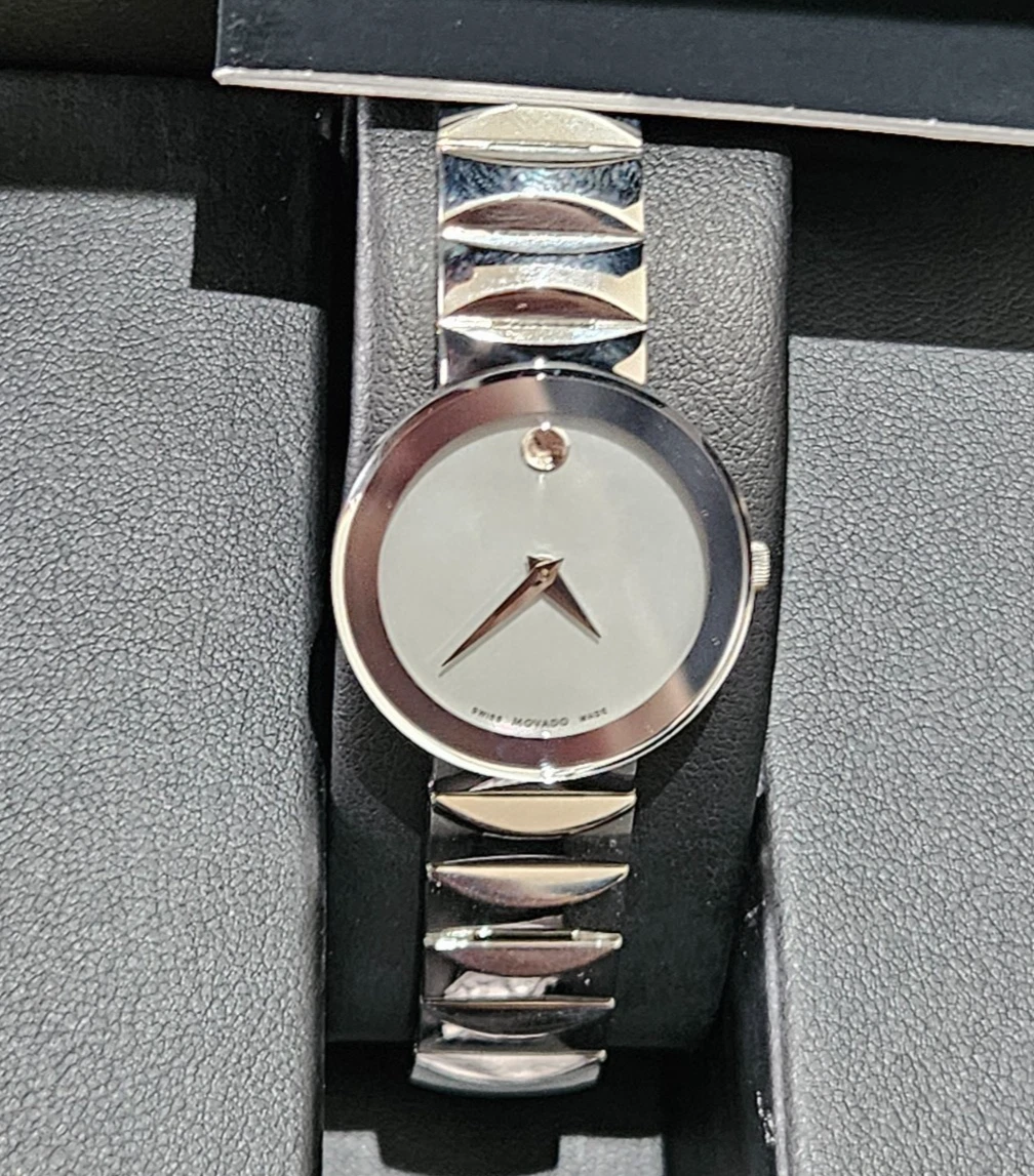 Movado Women Silver Band Wristwatches for sale | eBay display picture 1