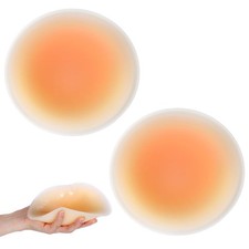 1 Pair Silicone Butt Pads for Women Reusable Adhesive Fake Buttocks Pad Skin Col