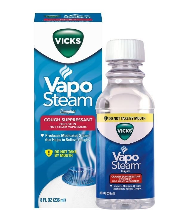 Vicks VapoSteam Medicated Liquid, Use in Vicks Vaporizers & 