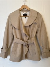 Banana Republic Linen Women s Blazer Color Khaki Size PXS