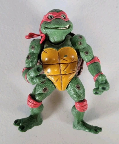 Vintage 1992 TMNT Movie Star Raphael Teenage Mutant Ninja Turtles Action Figure