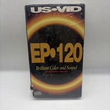 Cassette de video VID en blanco EP 120 grado premium nuevo de stock