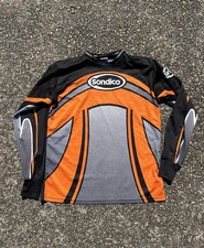 Sondico Soccer Jersey Goalkeeper Medium~Orange/Black Padded Elbow~Long sleeve 
