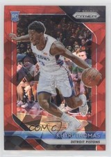 2018-19 Panini Prizm Red Ice Prizm Khyri Thomas #122 fm0