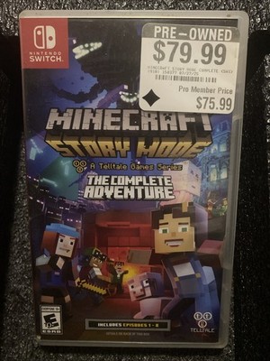 Minecraft: Story Mode - The Complete Adventure (Nintendo Switch, 2017)