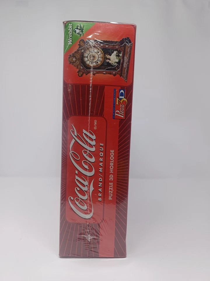 Wrebbit головоломка 3D головоломка Coca Cola Coke реальный рабочий часы совершенно новый запечатанный - Изображение 3 из 4