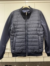 Men's Hybrid Puffer Jacket - Size Small - Navy Blue - Immaculate Never Worn