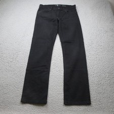 7 For All Mankind Jeans Womens 30 Slimmy Black Denim Casual
