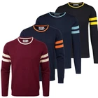 NEW MADCAP MOD RETRO VARSITY 70s 80s IVY LEAGUE KNITTED JUMPER Columbia MC1093