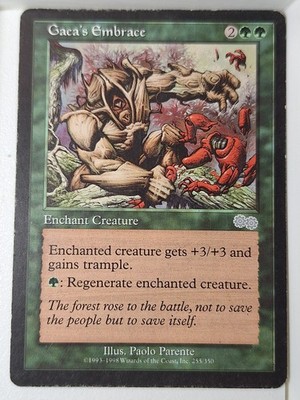 Gaea's Embrace - Urza's Saga - Magic the Gathering MTG Nice!
