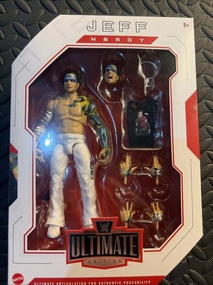 WWE Ultimate Edition Jeff Hardy Wrestling Figure Mattel Hardy Boyz NEW