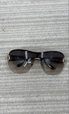 GUCCI GG2875/S IPY33 Rimless Horsebit Shield Wrap Oversized Sunglasses Italy VGC