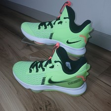Nike LeBron Witness V Lime Glow Black Mango Men 7.5 Women 9 Basketball Shoes CQ9