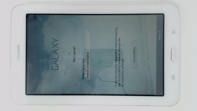 Samsung Galaxy Tab 3 Lite SM-T110 7'' Kids Tablet (White 8GB 1GB) WiFi RESIDUE