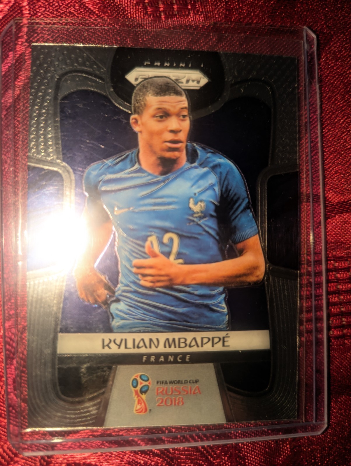 2018 PANINI PRIZM WORLD CUP #80 KYLIAN MBAPPE RC France