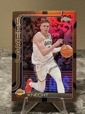 2025-26 Topps Chrome Dalton Knecht #130 Basketball SP Lakers 