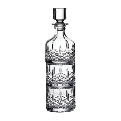 Marquis by Waterford Markham Stacking Decanter and Tumbler Set Clear