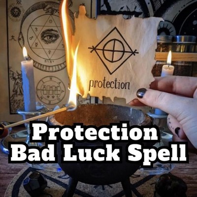 Bad Luck Protection Spell: Break Jinx and Boost Luck - Same Day Cast