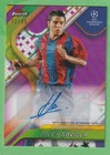 Javier Saviola - 2024/25 Topps Finest UEFA Pink Refractor Auto /75 Barcelona