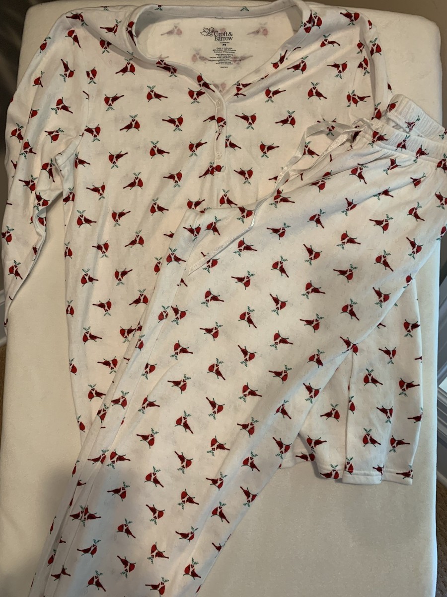 Long Sleeve Crofts And Barrow Pajamas Croft Barrow Intimates - Main Image