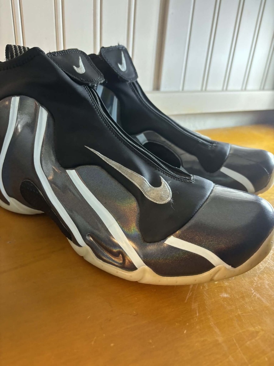 エアポッズ Nike Air Flightposite 1 One Black Topaz Mist AO9378-001 Mens Size