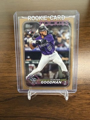 2024 Topps Series 2 - Hunter Goodman #432 Gold /2024 (RC)