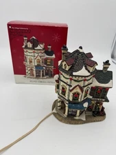 2004 St. Nicholas Square Village Collection Village Cobbler and Antique Shop