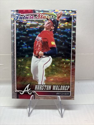 2026 Topps Series 2 Hurston Waldrep RC FUTURE STARS/SILVER CRACKLE FOIL - Braves