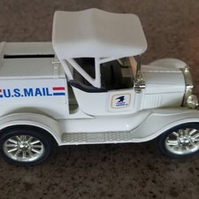 ERTL 1918 RUNABOUT TRUCK COIN BANK US MAIL LIMITED EDITION COLLECTOR 1988