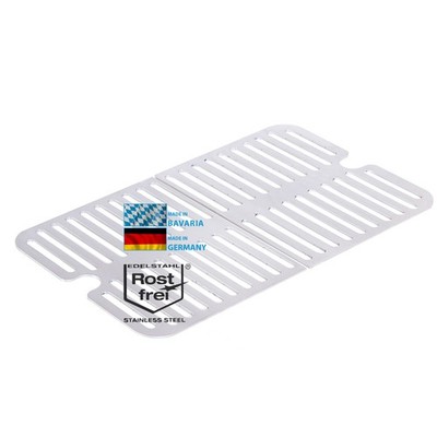 Edelstahl  Grillroste für Weber Go-Anywhere | spülmaschinenfest | 2 teilig