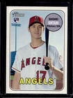2018 Topps Heritage Shohei Ohtani RC Rookie #600 Angels