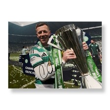 Signed McGREGOR A4 Photo - Celtic FC Football Memorabilia - COA & Photo Proof