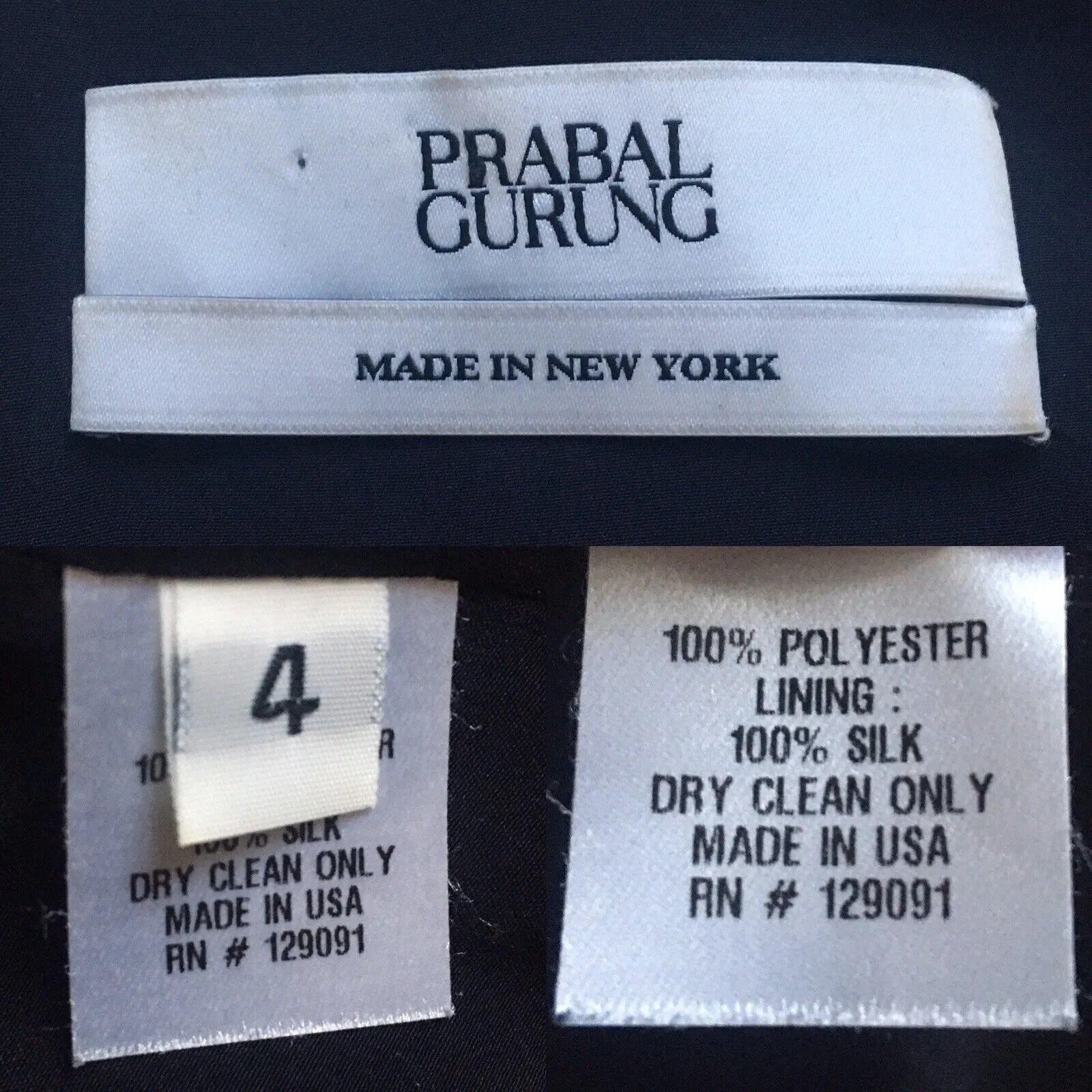 Prabal Gurung Multicolour Patchwork Abstract Dres… - image 11