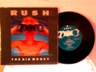 Rush,Vertigo,"The Big Money",US,7"45 with P/S,1985 prog rock classic, Mint-