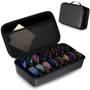Estuche Rígido Para Gafas De Sol - Protector Moderno Con Interior Suave, Para Viaje Y Uso Diario