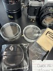 Canon AE-1 35mm Film Camera W/ Canon 50mm 1:18 & 2 Chinar Lens + more — photo 9