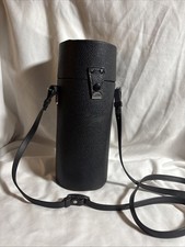 VIVITAR Medium Telephoto Hard Black Camera Lens Case With Strap