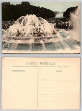 Versailles Bassin De Latone Fountain Postcard