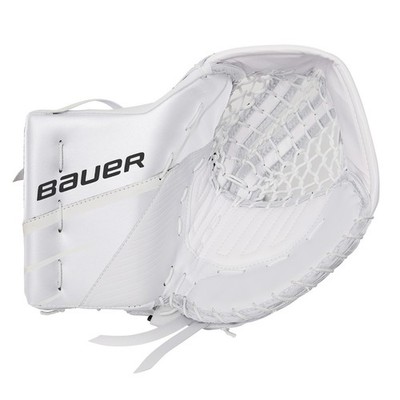 Bauer Goalie (Torwart) Fanghand Supreme 3S Inter in weiß