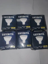 Luxrite MR16 LED Bulb 2700K 6.5 Watt Lot of 6 