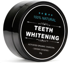 Teeth Whitening Charcoal Powder, Activated Charcoal Tooth Cleaning Powder, Natur
