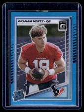 2025 Donruss Optic Aqua Graham Mertz 176/349 Houston Texans #259