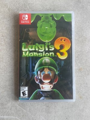 Nintendo Switch 109497A Luigi's Mansion 3 Physical Action Adventure Game New