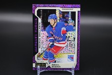 2018-19 O-Pee-Chee Platinum Hockey Neal Pionk #178 Rangers Violet Pixels RC
