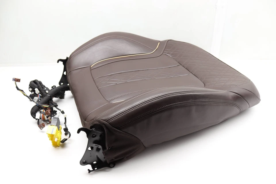 BMW 750LI XDRIVE 16-19 - Conjunto de cojín de respaldo de asiento superior (cuero napa) Foto 2 de 4