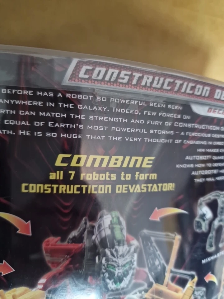 Transformers Revenge of the Fallen Devastator complete ROTF Legends Class Set - Image 4 of 4