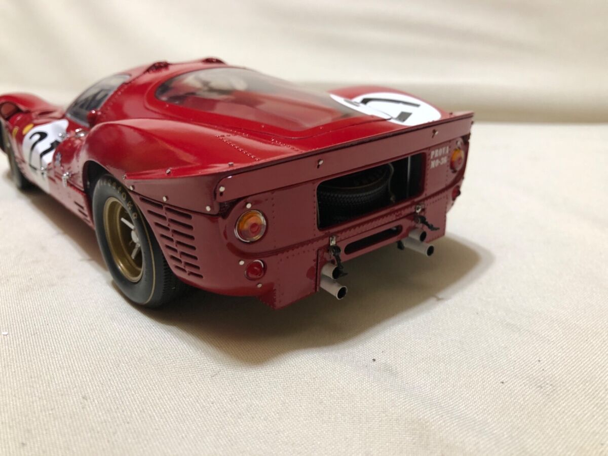 FERRARI #21 RED SCARFIOTTI / PARKES LEMANS 1967 330 P4 FERRARI #21 RED SCARFIOTTI / PARKES LEMANS 1967 330 P4